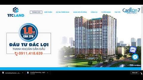 Tính Dư Nợ Giảm Dần Ngày Trên Website TTC Land