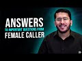 Answering the important questions from female caller  hassan allahyari english islam