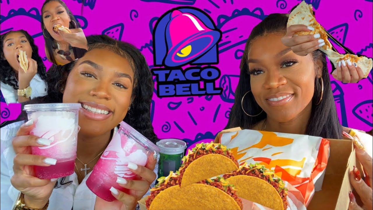 TACO BELL NEW Dragonfruit Freeze + Grande Stacker 5 Box MUKBANG 음식 YouTube