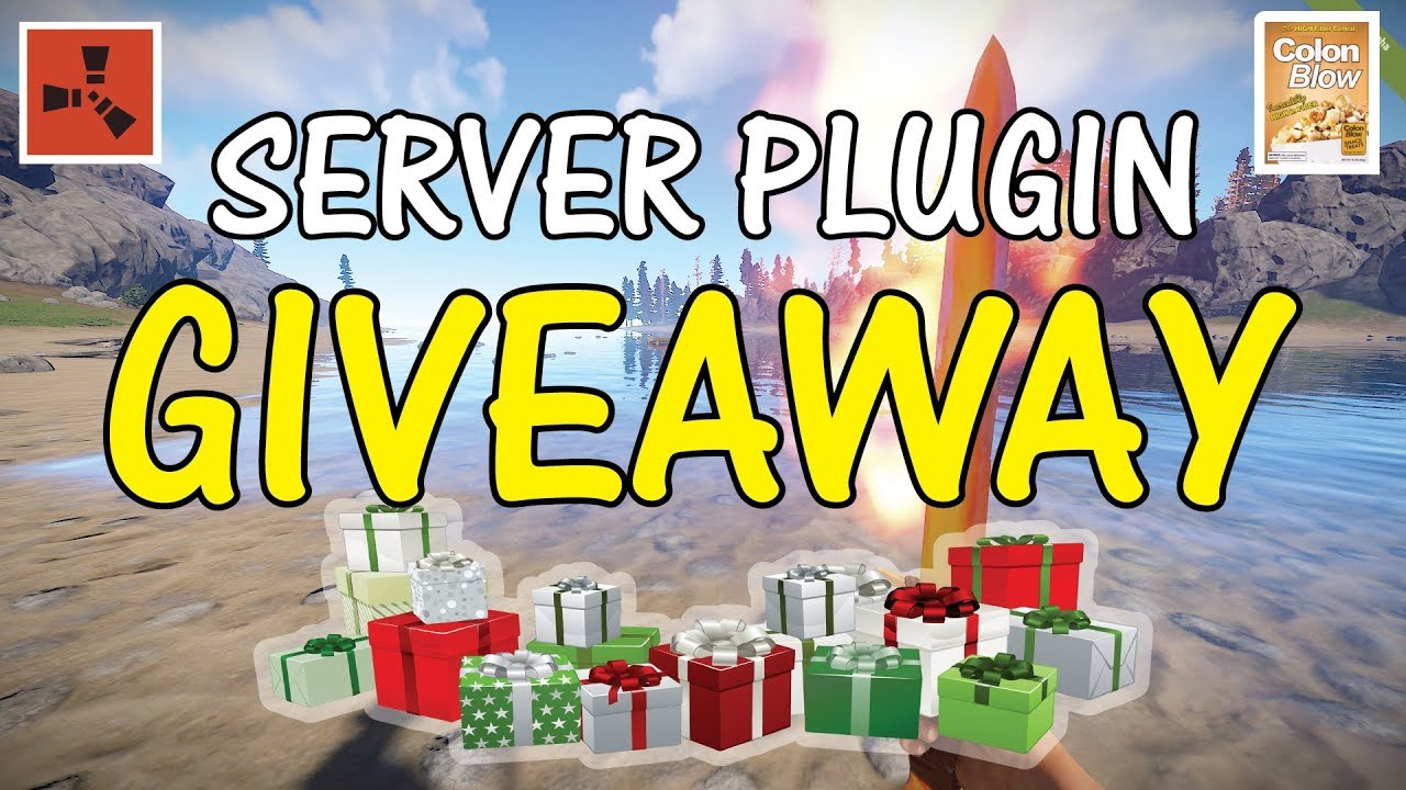 Rust Server Plugin Giveaway 2018 !!!!! - YouTube