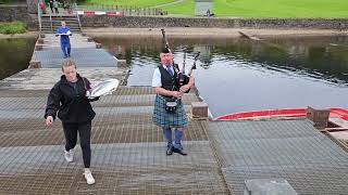 Bagpiper On Loch Lomond - Boat Tour