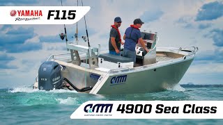 Amm 4900 Sea Cl Powered By Yamaha F115 Four-Stroke Outboard