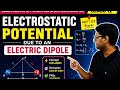 Class-12 l Electrostatic Potential due to an Electric Dipole l Special cases l some important points