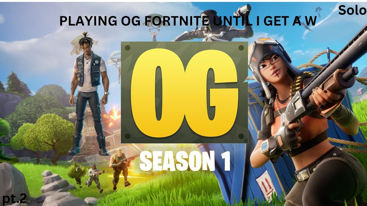 Playing OG fortnite until i get a W - YouTube