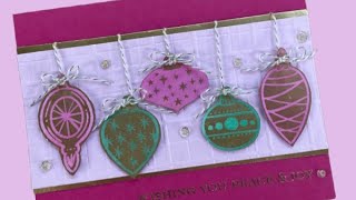Bright Modern Christmas Card