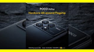 Poco F6 Series LIVE Launch Event | Poco F6 Pro