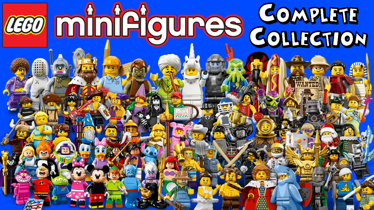 Every LEGO Minifigure Series Ever (2010 