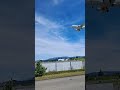 Impressionnant arrivée de Star alliance Brussel Airlines à Genève Cointrin #aviation #genève