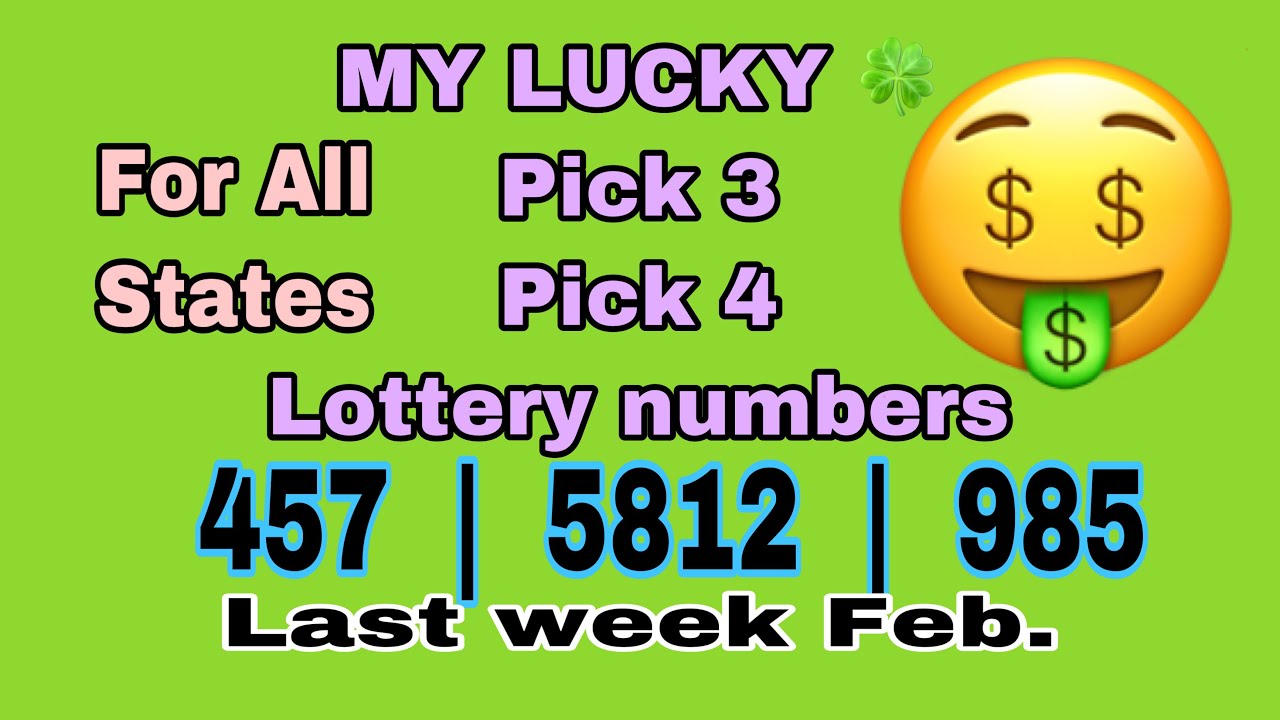 MY LUCKY 🍀 Pick 3 | Pick 4 | lottery Predictions last week February 2022