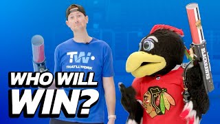 World&#39;s Toughest Trick Shot Battle 5 (feat. NHL Blackhawks Mascot)