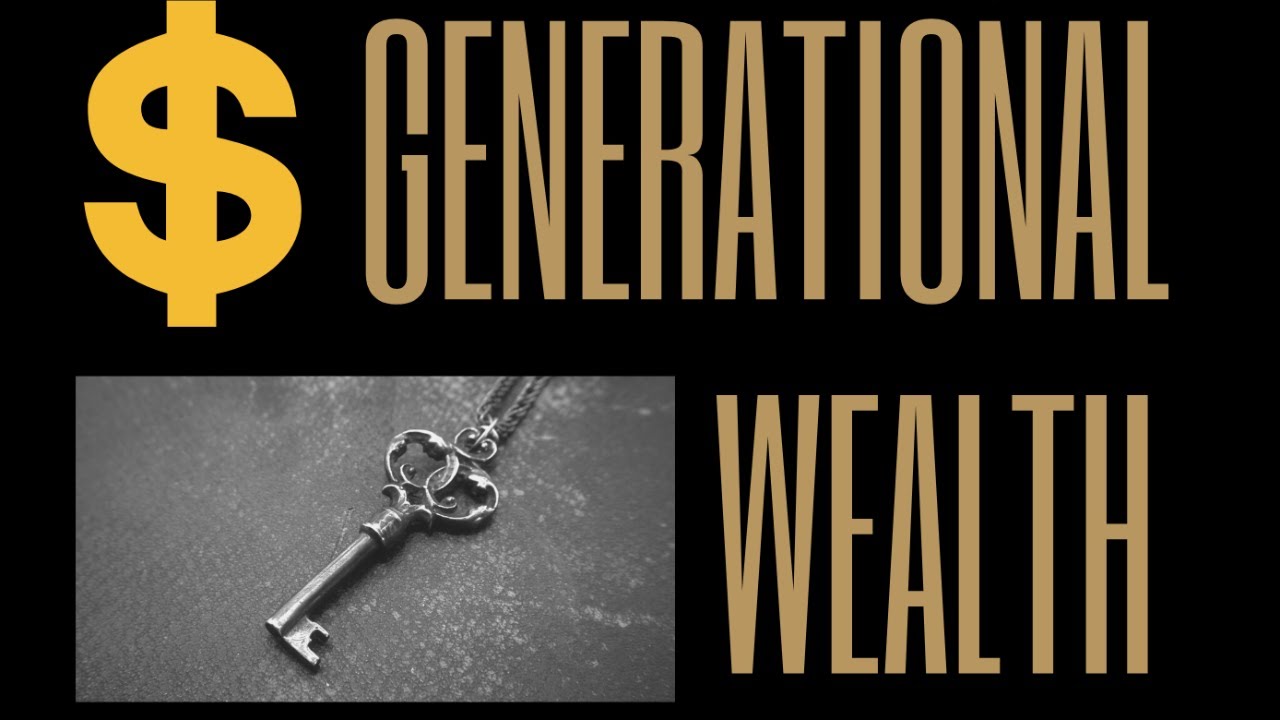 THE BLACK COMMUNITY AND GENERATIONAL WEALTH - YouTube