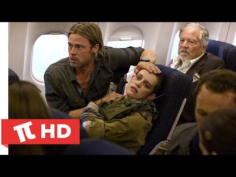 Dünya Savaşı Z | Uçakta Zombi Salgını | HD