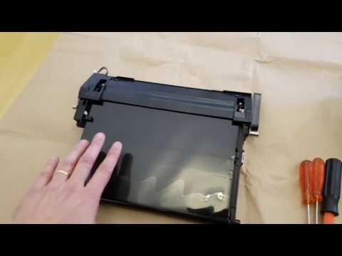 Como trocar/substituir o transfer belt de uma impressora Samsung CLX-3185