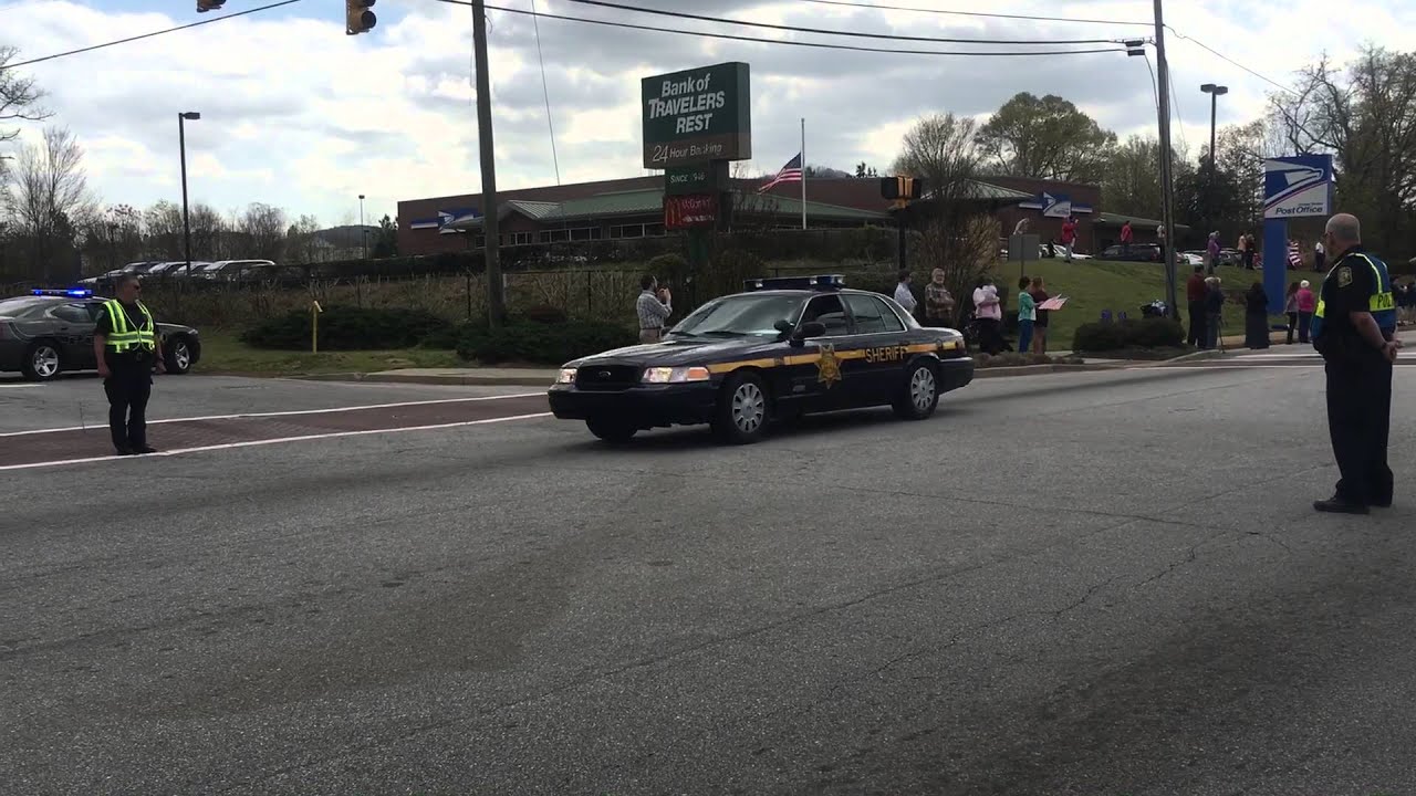Funeral Procession for Officer Allen Jacobs YouTube