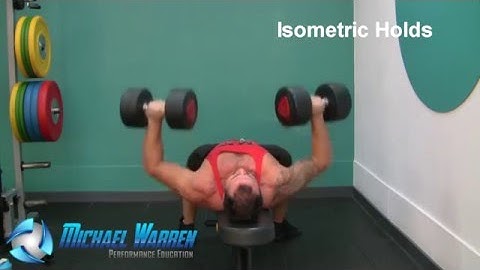 DB Bench Press Isometric Holds