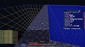 Infinite Buckets For Whatever reason on pvpwars.net faction
