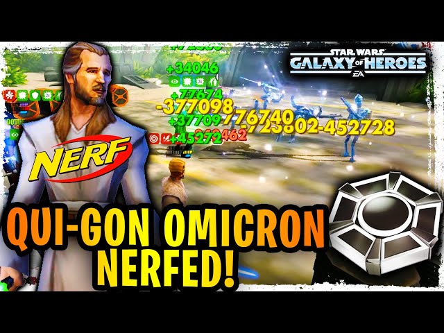 Should i put on the omicron on qui-gon jinn? : r/SWGalaxyOfHeroes