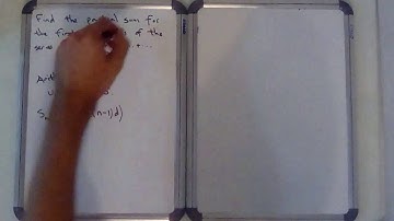 sum of first 50 terms of arithmetic series