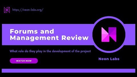 Neon Labs | Governance and Forums