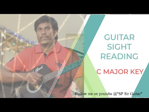 GUITAR LEAD PRACTICE WITH C MAJOR KEY