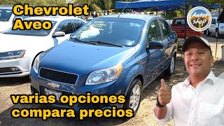 Autos chevrolet aveo Compara precios varios modelos