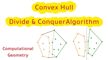 Convex Hull: Divide & Conquer Algorithm | computational geometry بالعربى