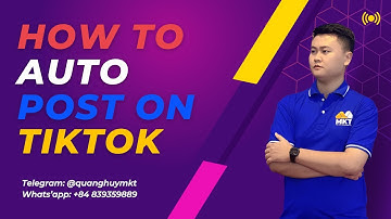Auto Post On Tiktok 2025 | Bot Bulk Download and Post TikTok Videos