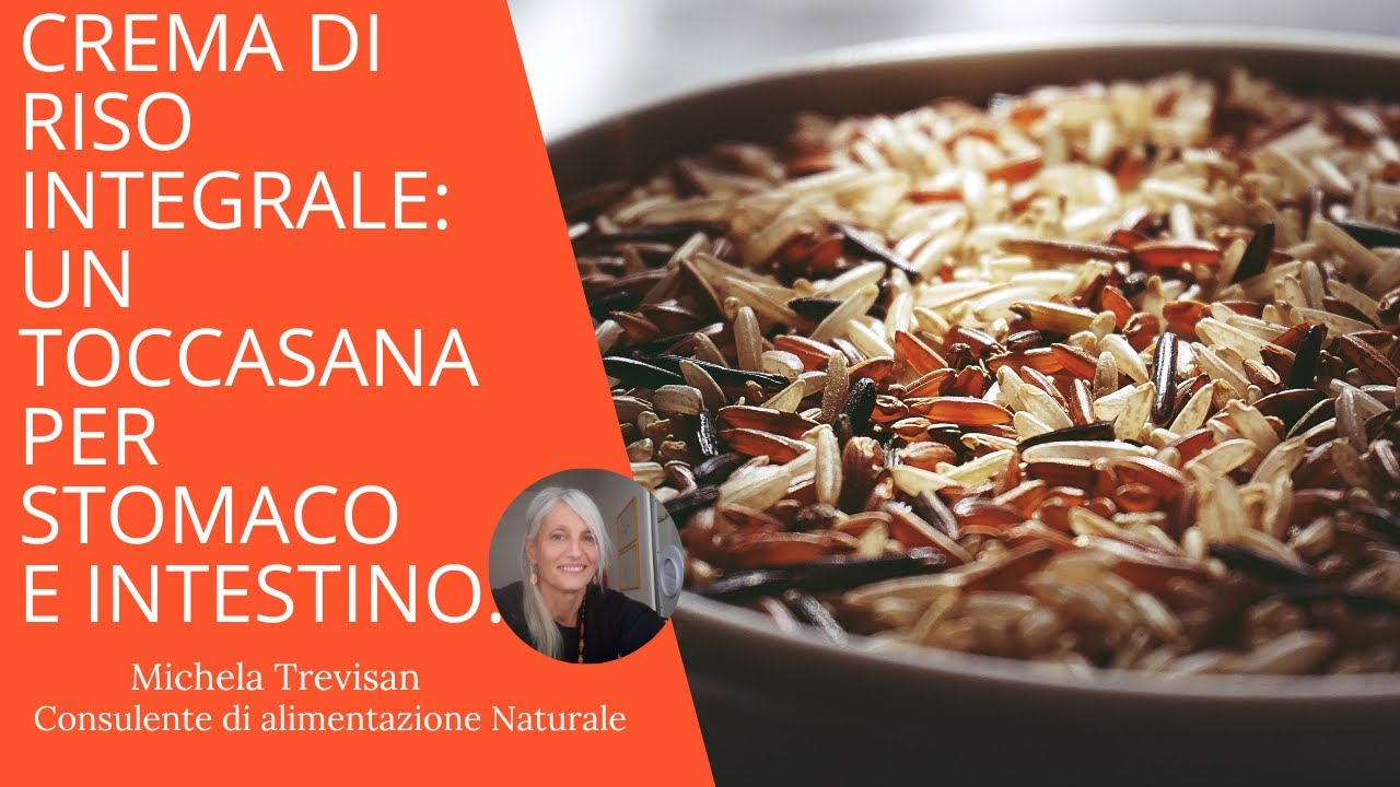 Crema di riso integrale: un toccasana per stomaco e intestino