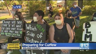 Peaceful Protest In Solano County