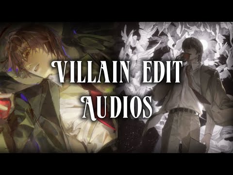 Edit Audios Because You Were The Villain All Along 