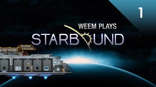 Starbound Lets Play, Beta Gameplay, Episode 1