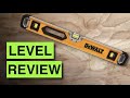 Why i like dewalt box beam levels  review and comparison