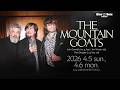 THE MOUNTAIN GOATS : BLUE NOTE TOKYO 2026 trailer