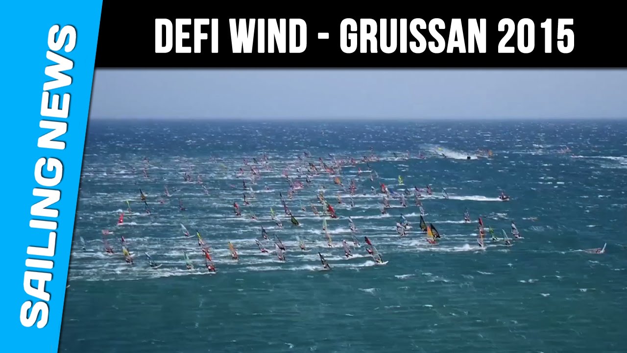 Défi Wind - Windsurfers à Gruissan, Mai 2015