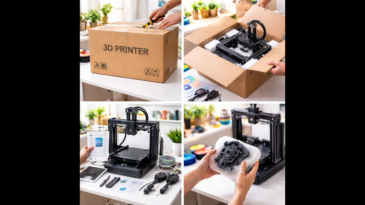 Unboxing My First 3D Printer | COSSMIC 3D Lab - YouTube