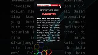 Script Golang Algoritma Traveling Salesman Problem (TSP) #coding #codingshortvideo #codingsingkat