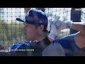 2024 Dodgers Spring Training: Shohei Ohtani hits home runs during on-field batting practice image