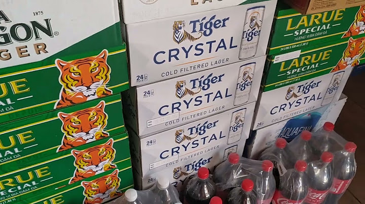 Bia tiger bạc bao nhiêu tiền 1 thùng
