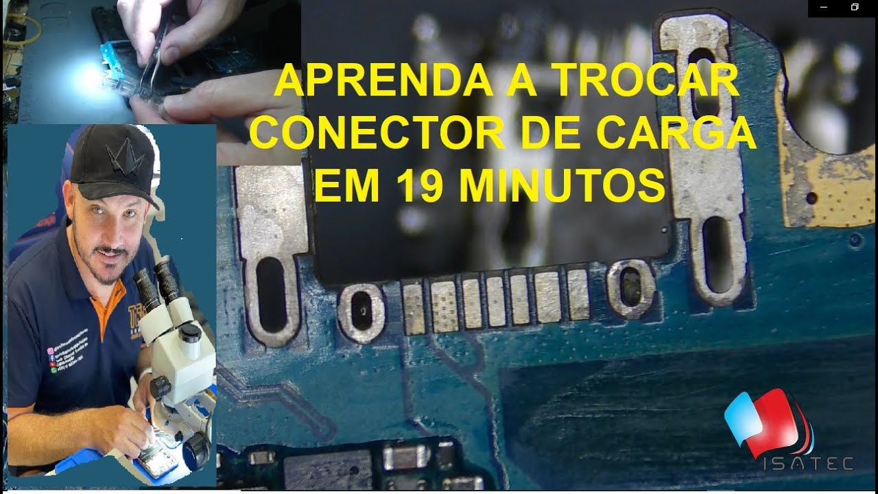 APRENDA A TROCAR CONECTOR DE CARGA DE UMA VEZ POR TODAS
