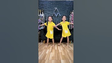 Thumbnail of ALUNA DAN AMANDA BELAJAR DANCE‼️😅 #shorts #alviandmiracle #alunadanamanda