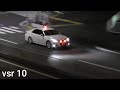 覆面パトカー クラウンアスリート 緊急走行 信号無視車両を検挙 Masked police car Emergency driving