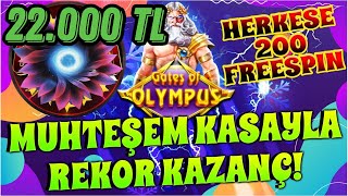 GATES OF OLYMPUS ⚡ DEDE ÇILDIRINCA ÇARPANLAR YAĞDIRDI | YOK BÖYLE EKRANLAR!⚡SLOT OYUNLARI Big Win