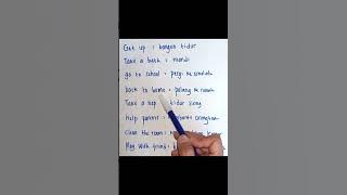 Aktivitas Sehari   Hari dalam Bahasa Inggris #english #vocabulary #kosakata #bahasainggris
