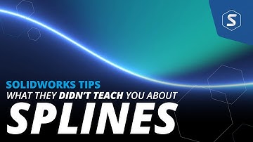 How to Use Splines in SOLIDWORKS | Beginner SOLIDWORKS Tutorial