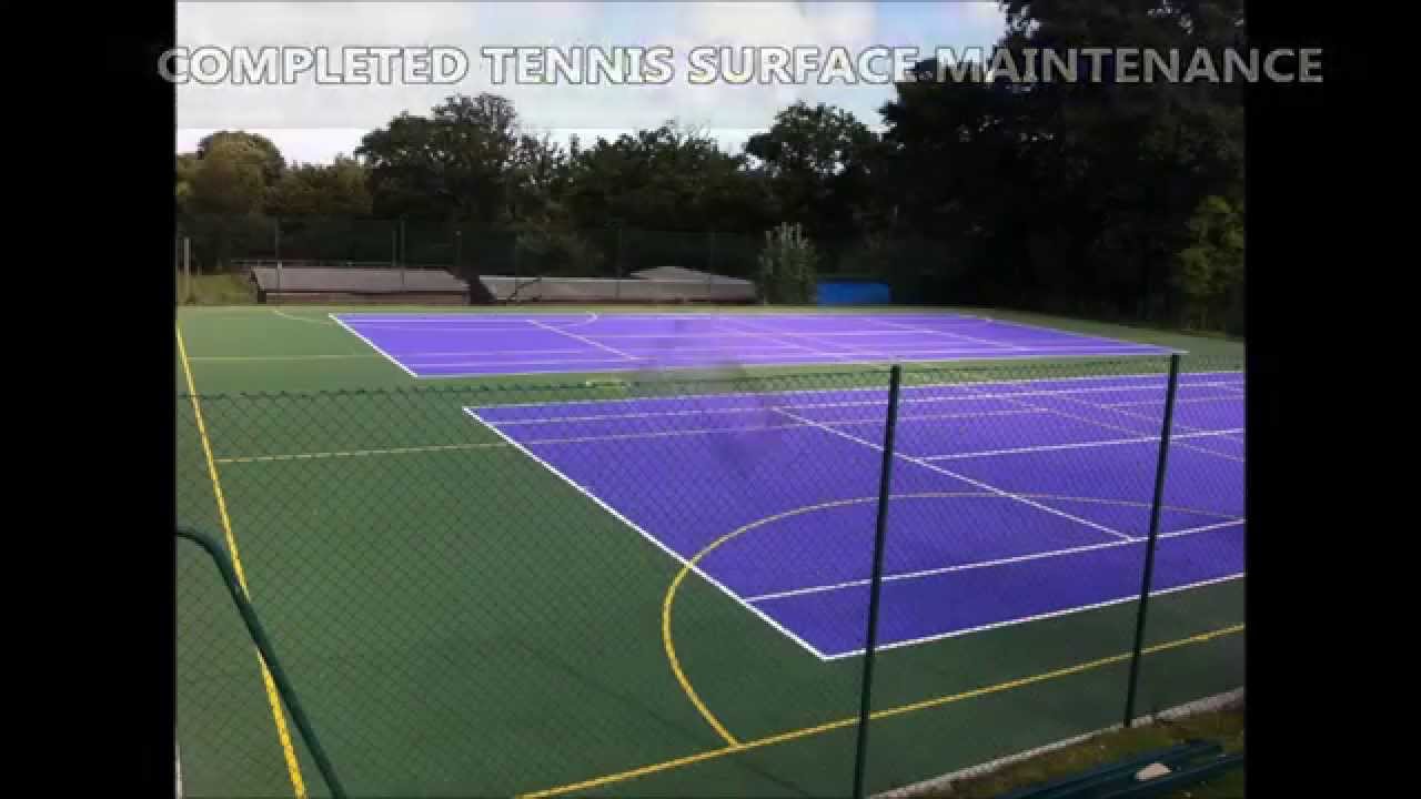 Relining Macadam MUGA Court Specialists London