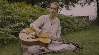 Hannah Louise Winzentsen Raag Bageshri on Indian Slide Guitar