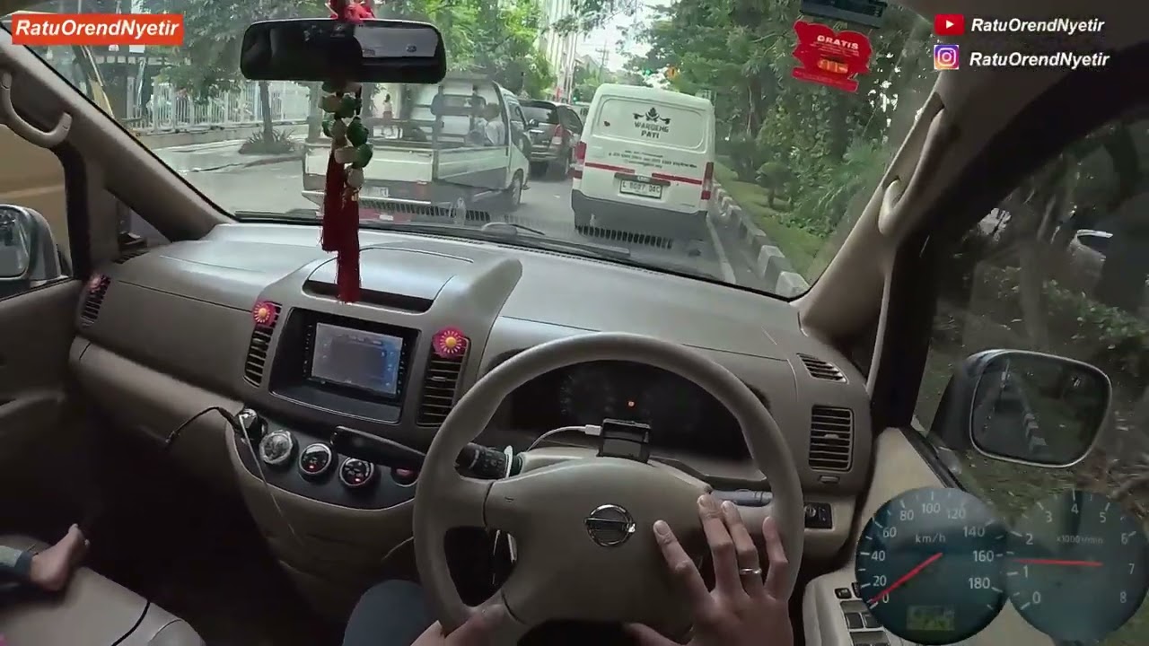 #573 - HADAPI KEMACETAN DENGAN BIJAKSANA TANPA UGAL - SERENA CT A/T C24 - POV DRIVING INDONESIA