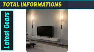 GOEBLESON 2 Pack Floor Lamps: Amazing Magnetic Remote Control!