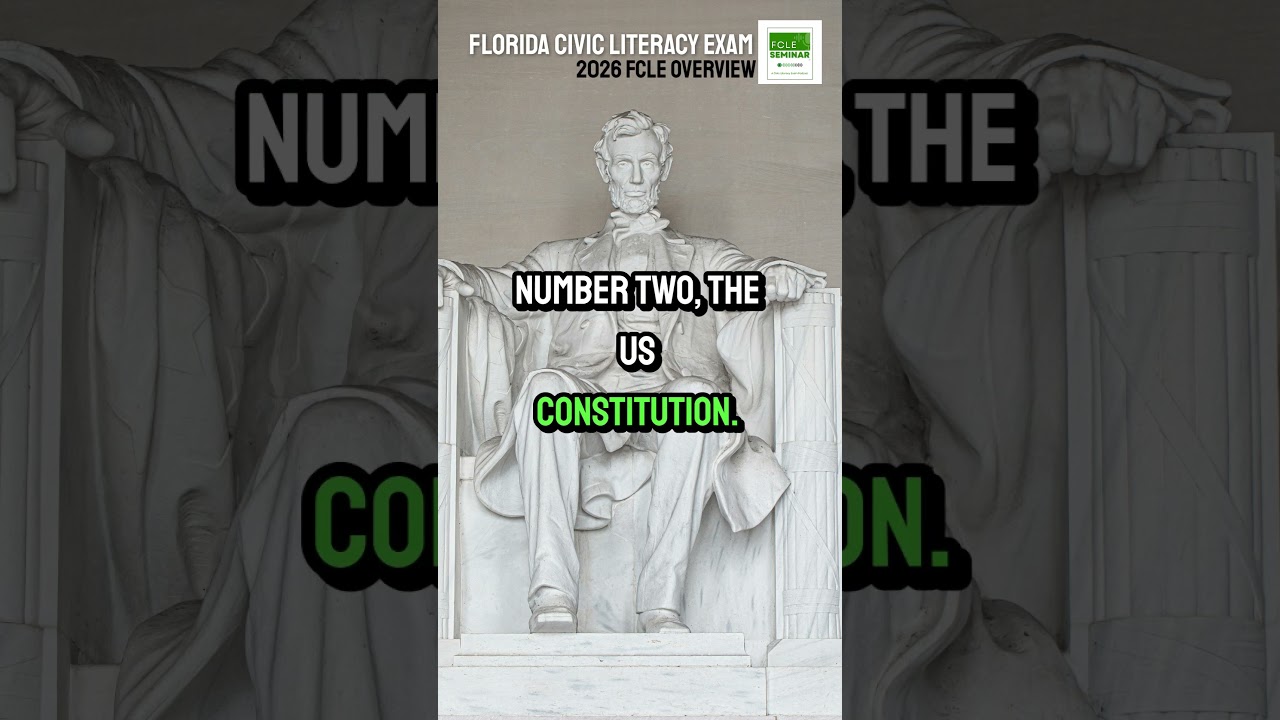 2026 Florida Civic Literacy Exam Overview: PASS the FCLE #fcle #civicstest #examprep #podcast