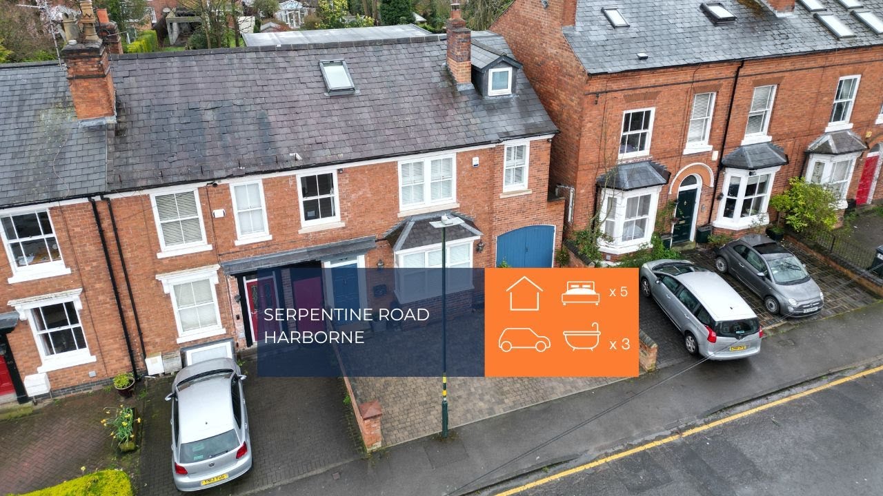 Serpentine Road, Harborne, Five bedroom home YouTube